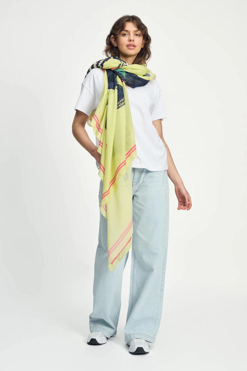 POM SHAWL | Vases Cream