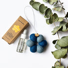 SCENTED YOUR WAY FELT FRESHENERS in Blue Wreath by Home Dwellers