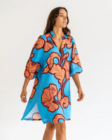 SALVADOR KAFTAN in Hibiscus by Elms and King