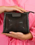 SANTORINI CASE SMALL | Khaki Mesh - Darling & Domain