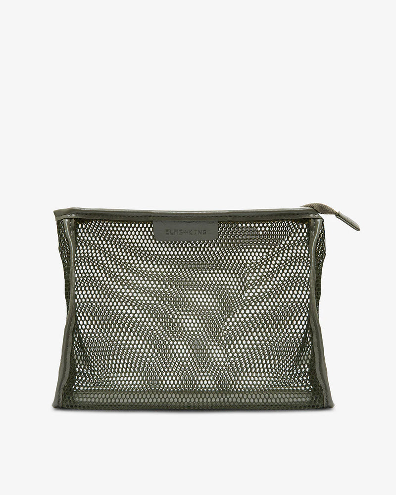 SANTORINI CASE LARGE | Khaki Mesh