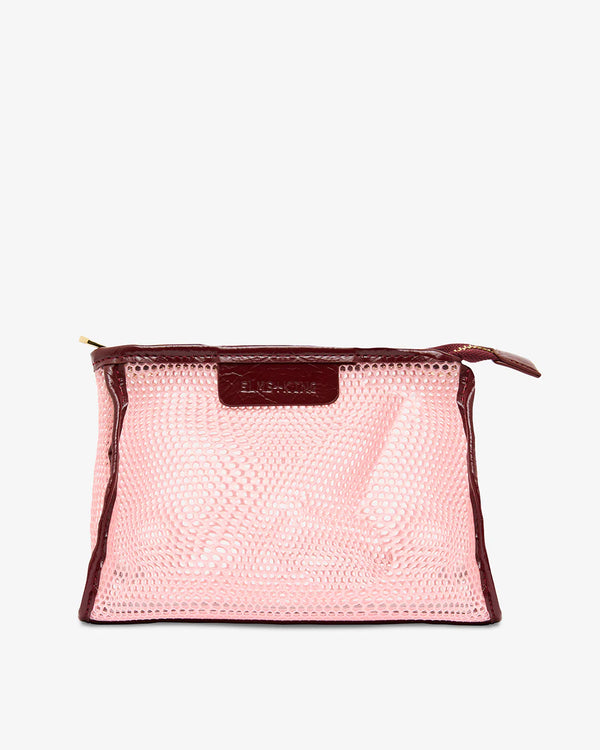 SANTORINI CASE SMALL | Blush Mesh