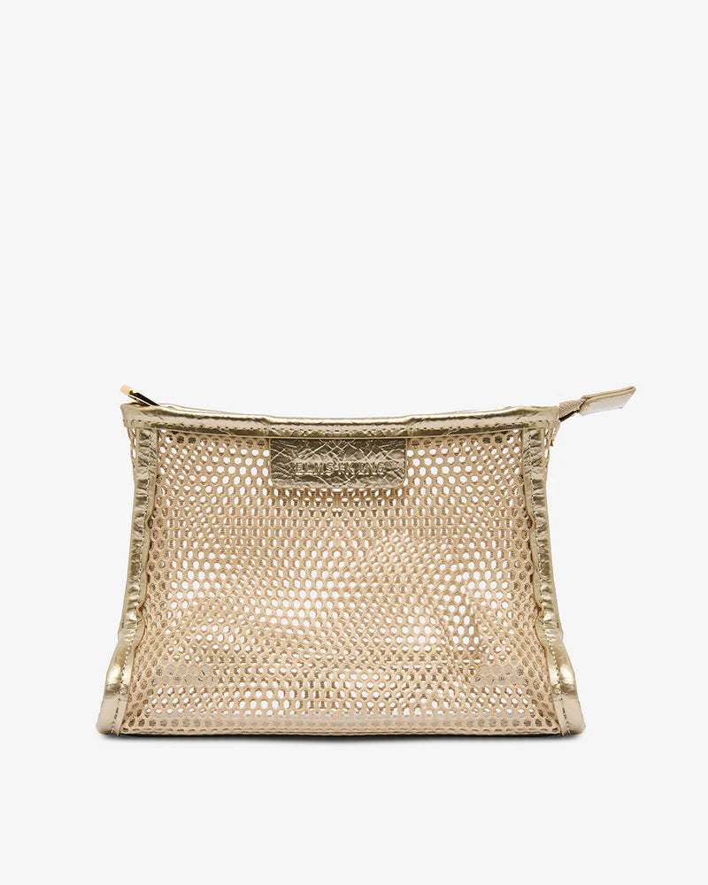SANTORINI CASE SMALL | Taupe Mesh