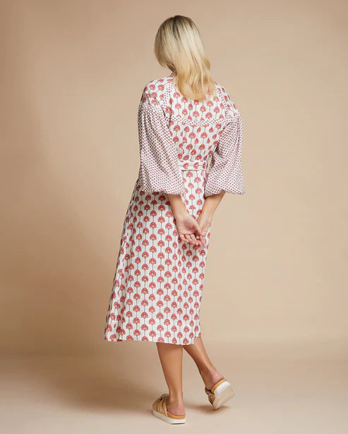 SARDINIA DRESS in Stem Floral by Elms and King