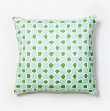 SHELL CHECK CUSHION 60cm | Mint