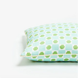 SHELL CHECK CUSHION 60cm | Mint