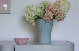 ATHENA RIPPLE VASE in Light Blue from Marmoset Found