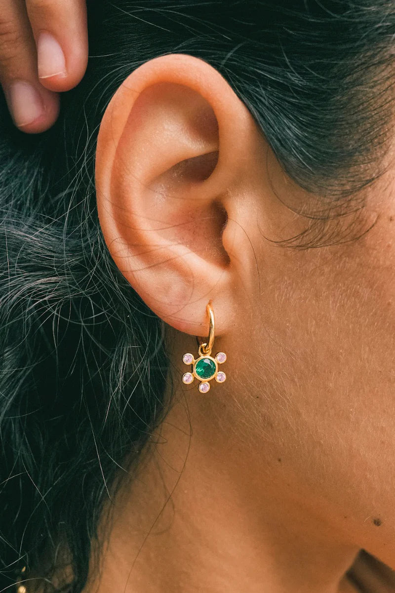 JOLIE HOOP EARRING by Gold Sister