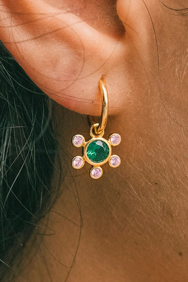 JOLIE HOOP EARRING by Gold Sister