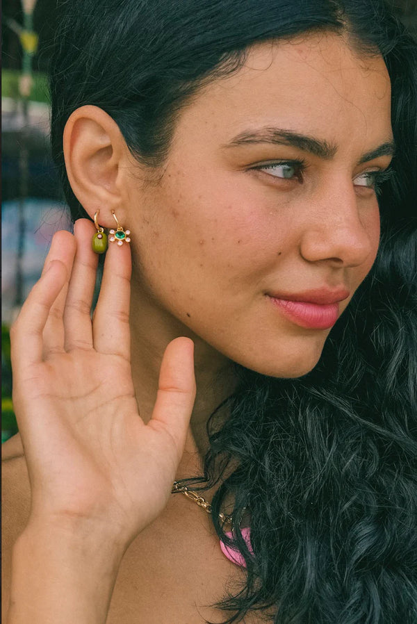 JOLIE HOOP EARRING by Gold Sister