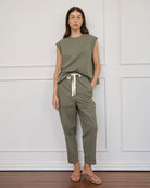 BYRON PANT in Moss by Arlington Milne