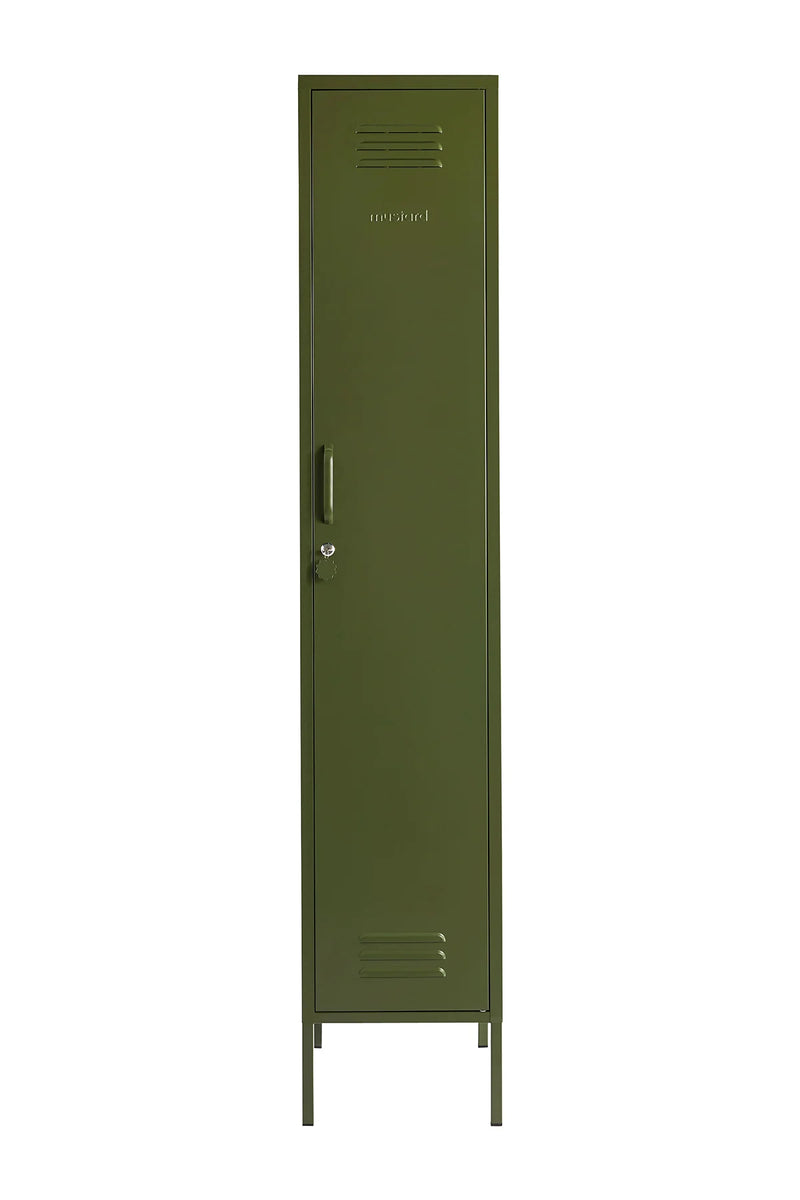 The Skinny Locker in Olive by MUSTARD MADE