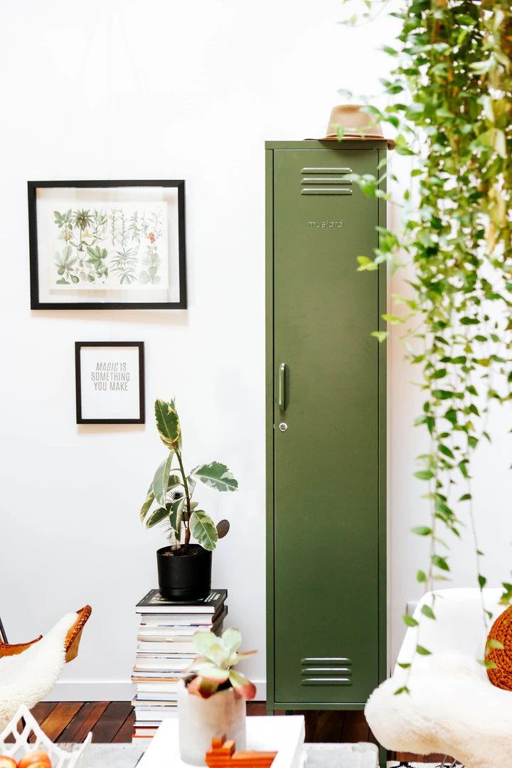 The Skinny Locker in Olive by MUSTARD MADE