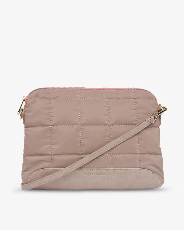 SOHO CROSSBODY BAG in Taupe by Elms and King