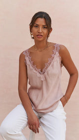 Solange Camisole in Blush by Charli