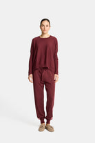 SPEED STRIPE TRACK PANT in Pinot by Arlington Milne