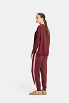SPEED STRIPE TRACK PANT in Pinot by Arlington Milne