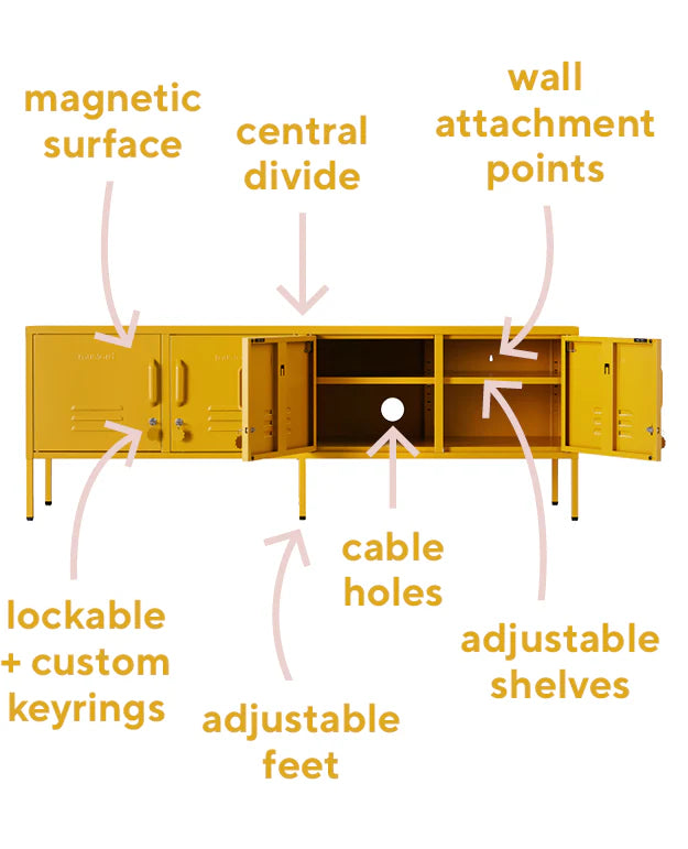 MUSTARD MADE LOCKER | The Standard | Mustard