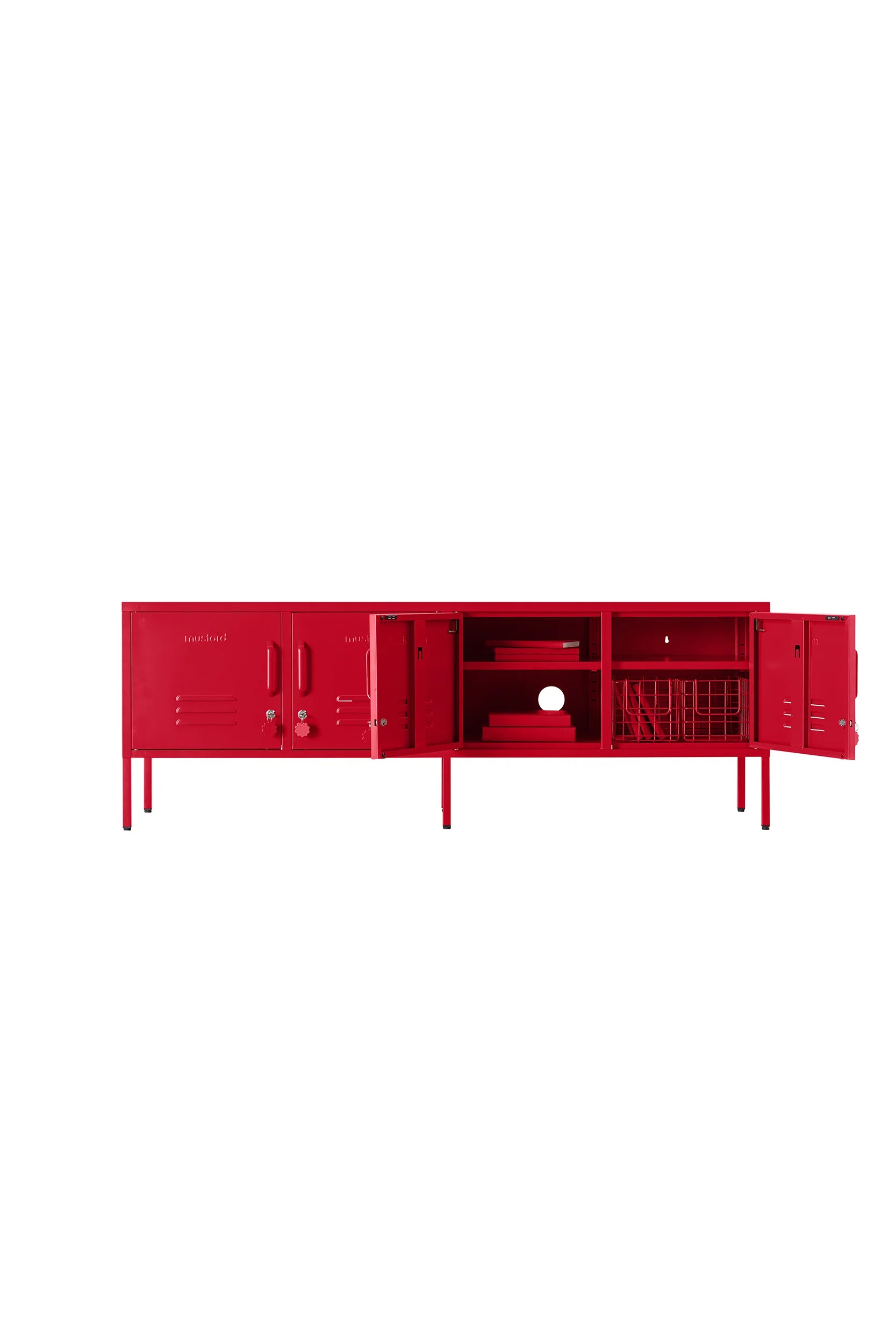 The Standard Locker in Poppy by MUSTARD MADE