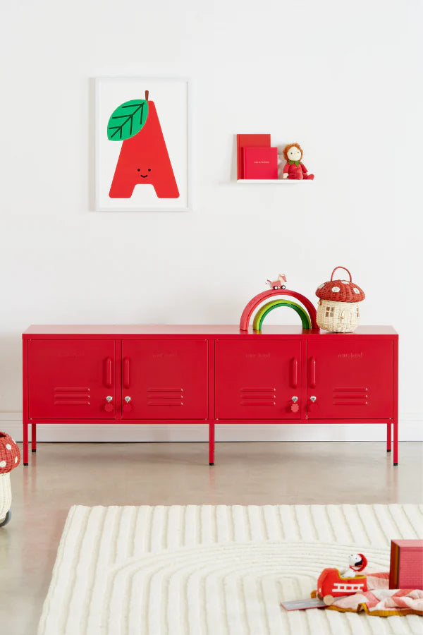 The Standard Locker in Poppy by MUSTARD MADE