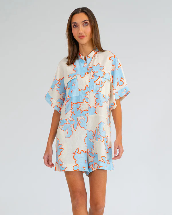 STELLA PLAYSUIT | Summertime Floral