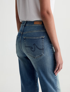 BRINLEY CROP JEAN in 15 Years Bouquet by AG Jeans