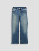 BRINLEY CROP JEAN in 15 Years Bouquet by AG Jeans