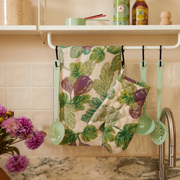 TEA TOWEL in Figgy Green from Bonnie and Neil