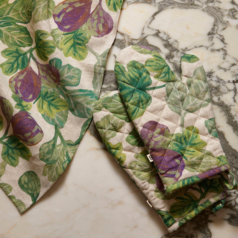 TEA TOWEL in Figgy Green from Bonnie and Neil