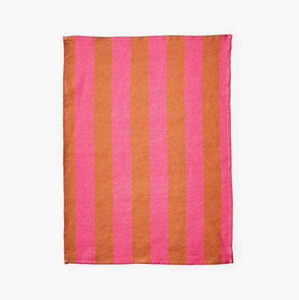 TEA TOWEL in Stripe Candy from Bonnie and Neil