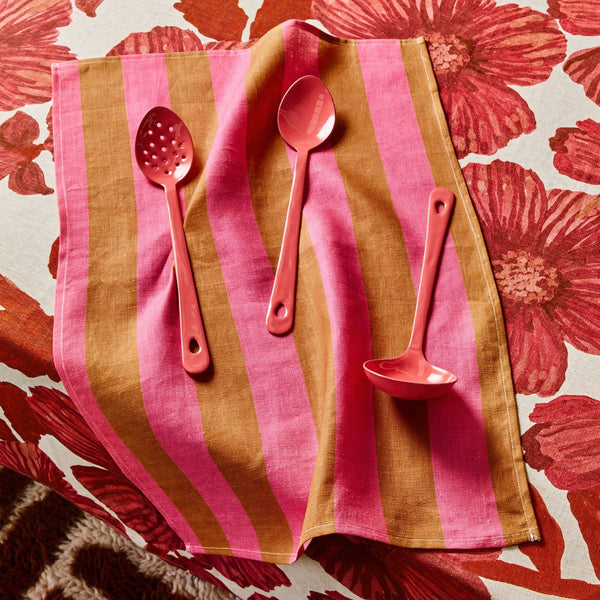 TEA TOWEL in Stripe Candy from Bonnie and Neil