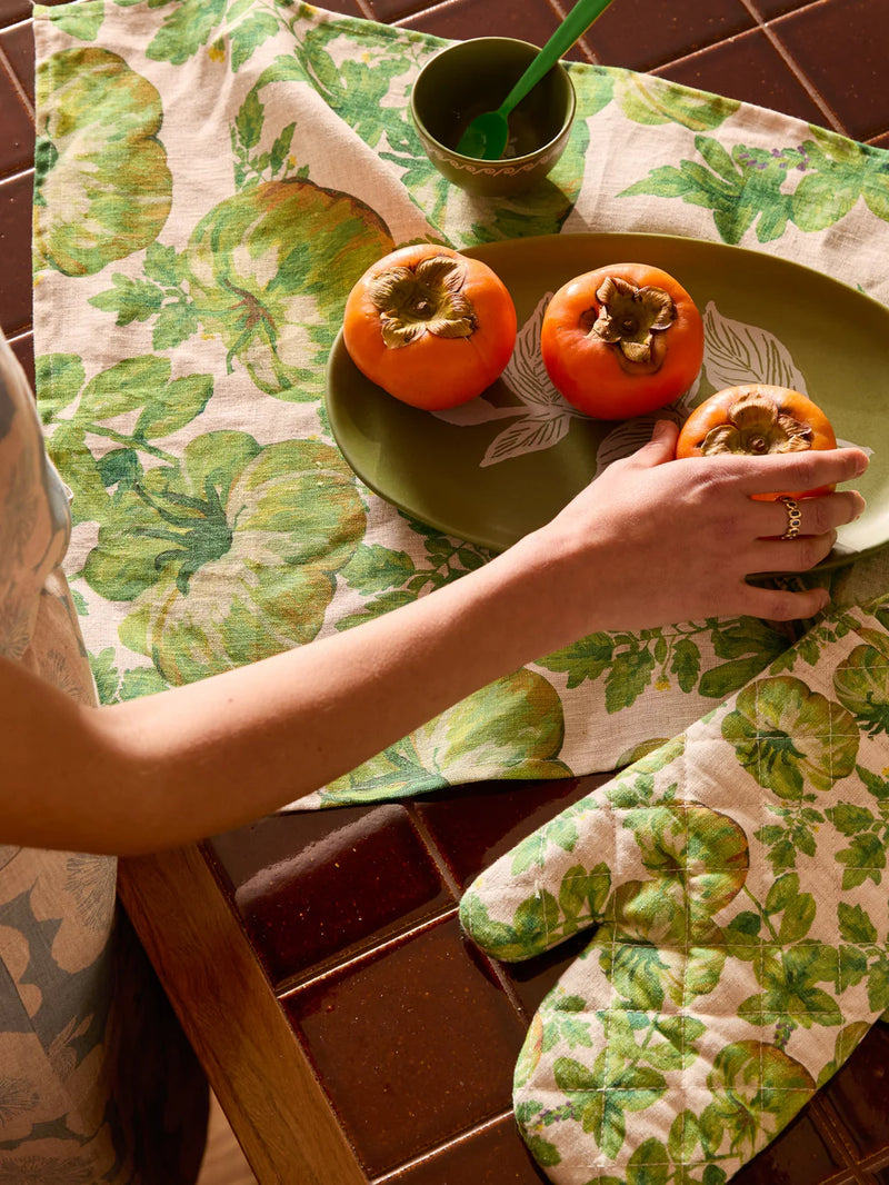 TEA TOWEL in Heirloom Green from Bonnie and Neil