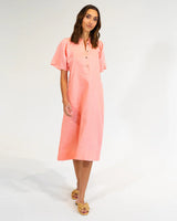 TICINO DRESS in Coral by Elms and King