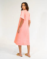 TICINO DRESS in Coral by Elms and King