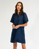 TICINO MINI DRESS | Navy