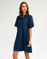 TICINO MINI DRESS | Navy