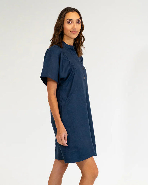 TICINO MINI DRESS | Navy
