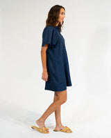 TICINO MINI DRESS | Navy