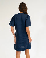 TICINO MINI DRESS | Navy