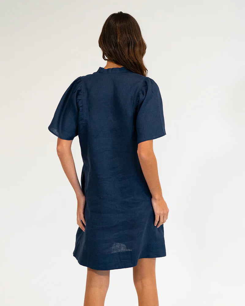 TICINO MINI DRESS | Navy