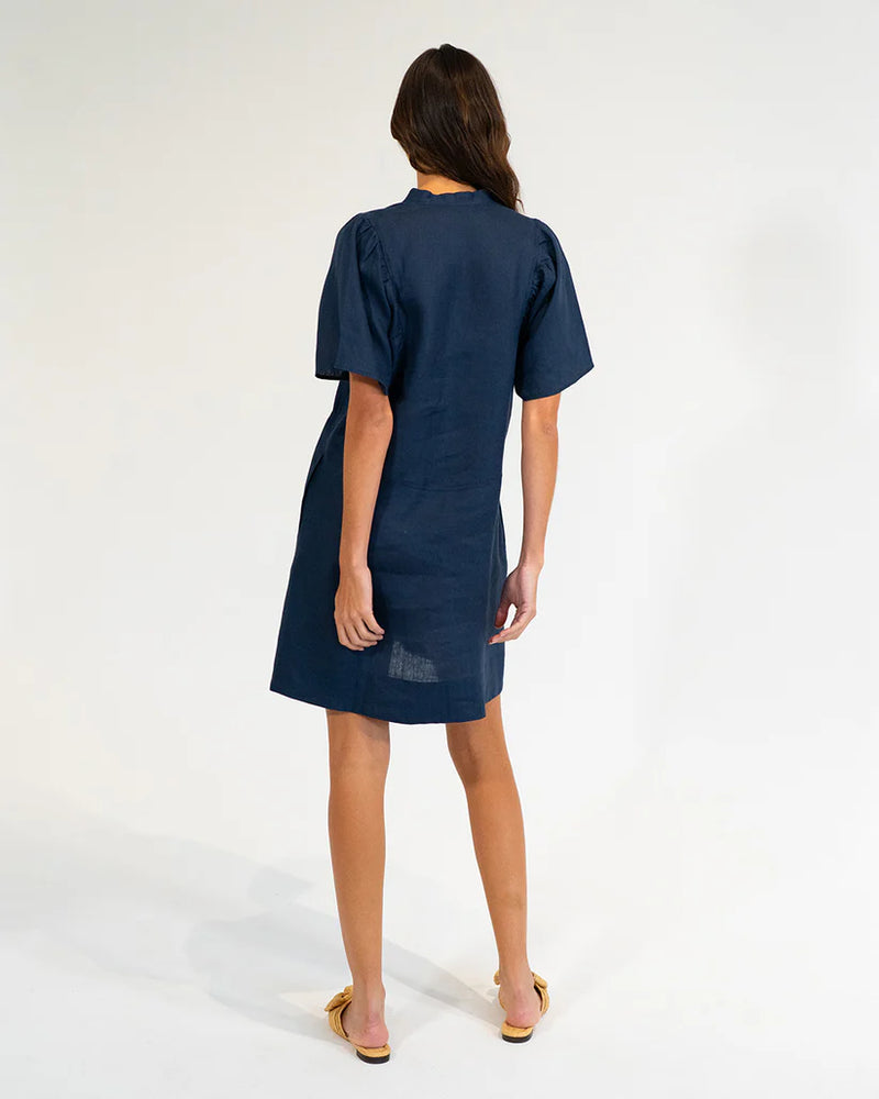 TICINO MINI DRESS | Navy