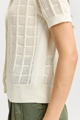 SHORT SLEEVE KNIT in Jute by Toorallie