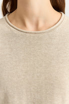 SHORT SLEEVE KNIT in Jute by Toorallie