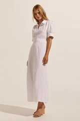 TRACE DRESS in Porcelain from Zoe Kratzmann