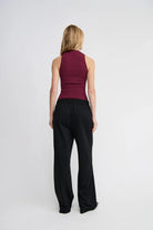 TROPEA TOP in Berry by Mael Brand
