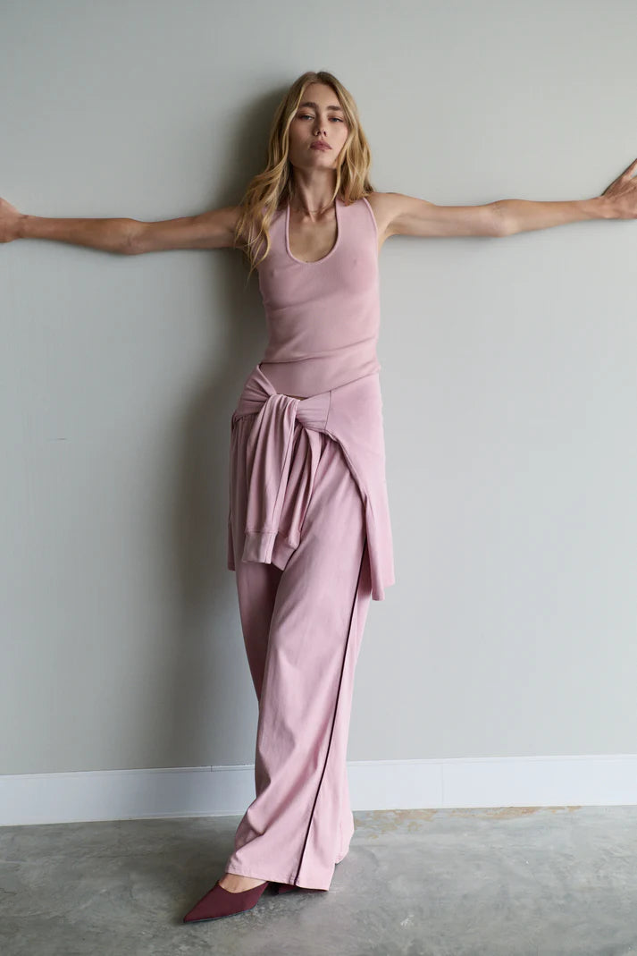 TROPEA TOP in Dusty Pink by Mael Brand