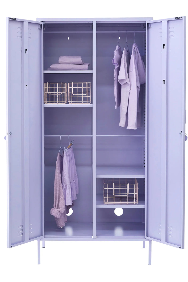 The Twinny Locker in Lilac by MUSTARD MADE