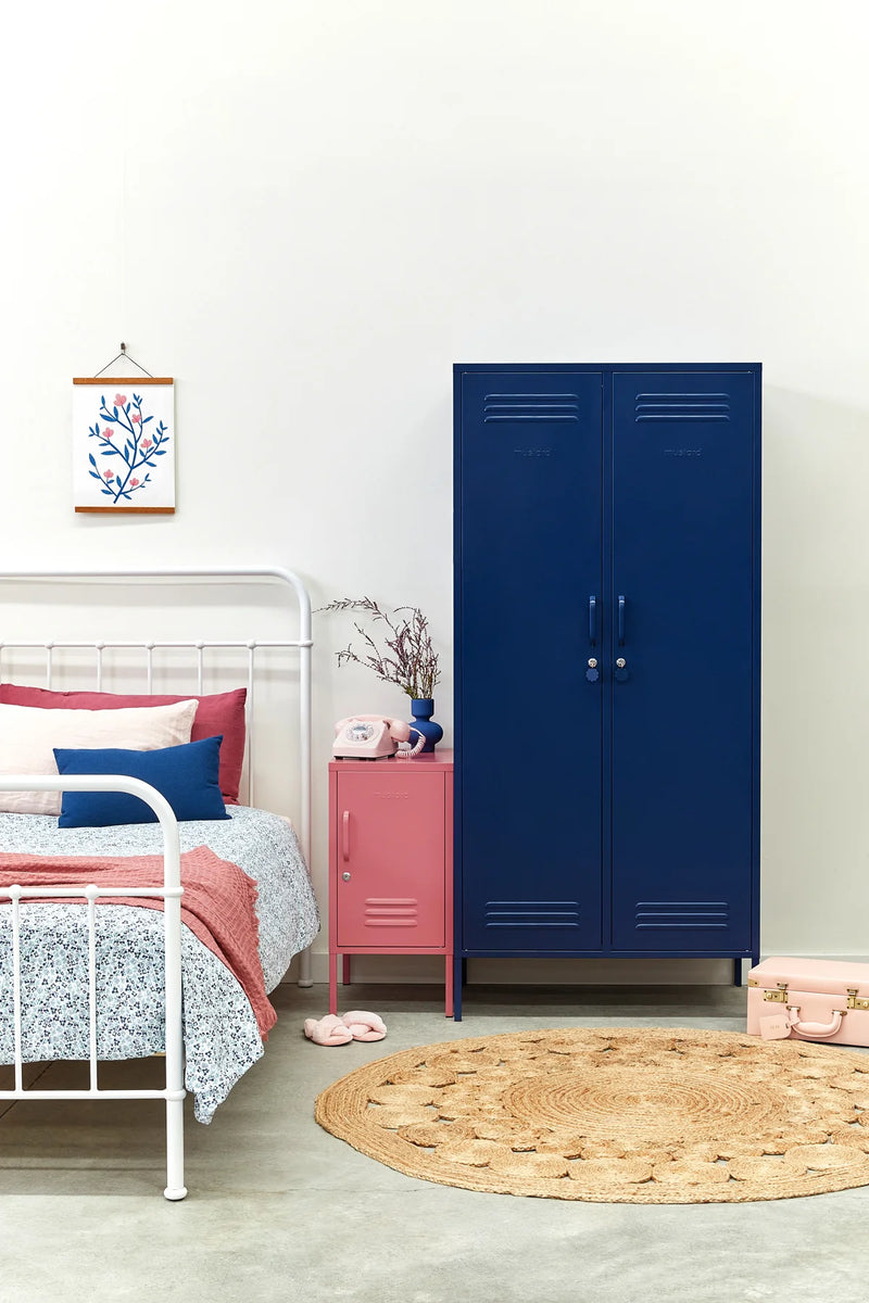 The Twinny Locker in Navy by MUSTARD MADE