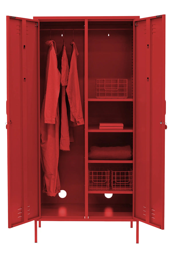 The Twinny Locker in Poppy by MUSTARD MADE