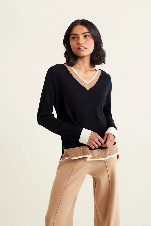 Alessandra QUAY SWEATER in Black